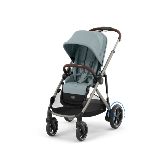 Cybex eGazelle S Sportsvogn Stormy Blue i gruppen Barnevogner / Varemerker / Cybex / Cybex Gazelle S hos Köpbarnvagn (524000535)