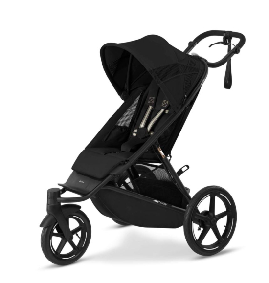 Cybex Avi Spin Joggevogn, Moon Black i gruppen Barnevogner / Barnevogntype / Joggevogner hos Köpbarnvagn (524000609)