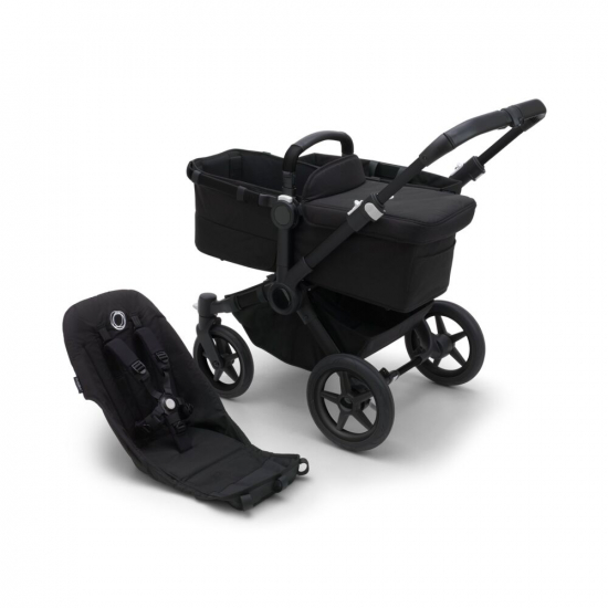 Bugaboo Donkey 5 Base Black/Midnight Black i gruppen Barnevogner / Varemerker / Bugaboo / Bugaboo Donkey 5 hos Köpbarnvagn (BUBO100002034)