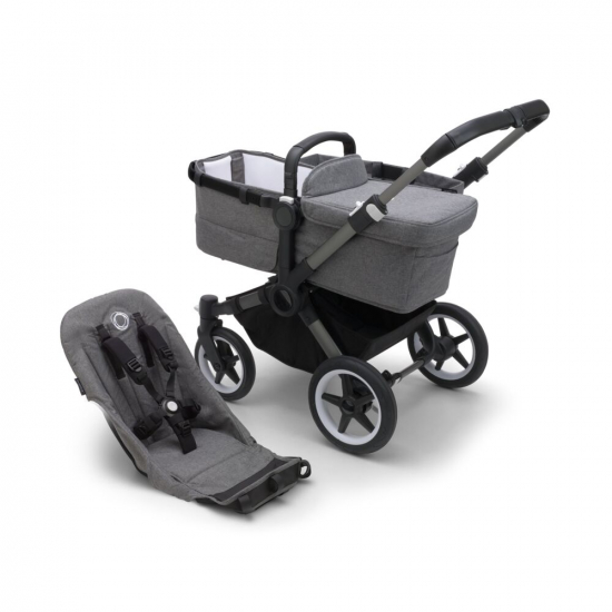 Bugaboo Donkey 5 Base Graphite/Grey Melange i gruppen Barnevogner / Varemerker / Bugaboo / Bugaboo Donkey 5 hos Köpbarnvagn (BUBO100002035)