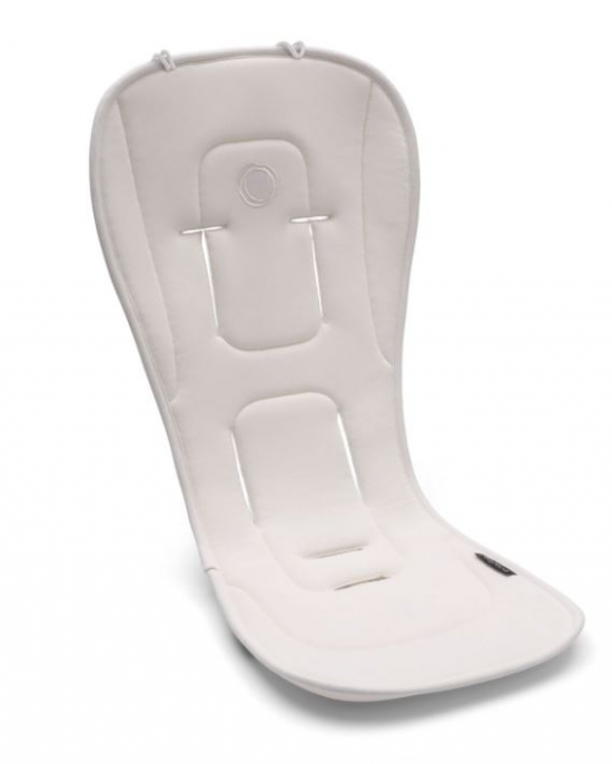 Bugaboo Dual Comfort Sittepute Fresh White i gruppen Barnevogner / Tilbehør / Sitteunderlag hos Köpbarnvagn (BUBO100038010)