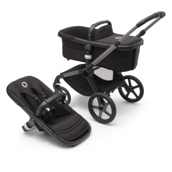 Bugaboo Fox 5 Base Graphite/Midnight Black i gruppen Barnevogner / Varemerker / Bugaboo / Bugaboo Fox 5 hos Köpbarnvagn (BUBO100052023)