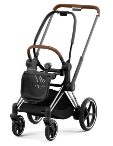 Cybex e-Priam Chassi Chrome Brown i gruppen Barnevogner / Varemerker / Cybex / Cybex e-Priam hos Köpbarnvagn (CYBE521002349)