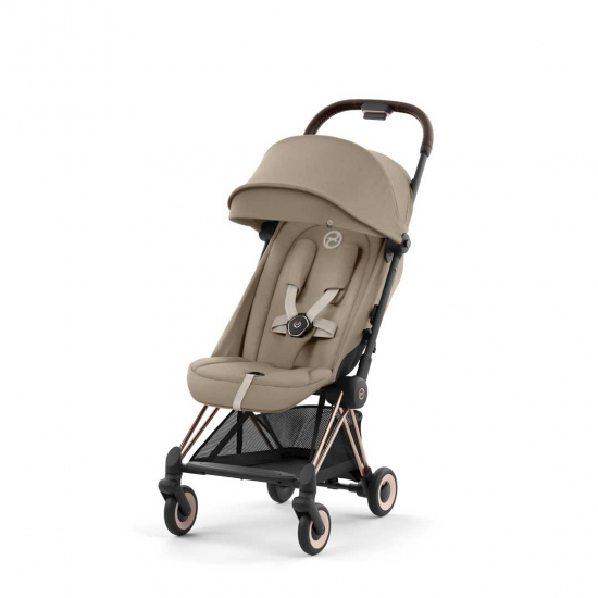 Cybex Coya Reisevogn Rosé Gold/Cozy Beige i gruppen Barnevogner / Barnevogntype / Reisevogner hos Köpbarnvagn (CYBE522005183)