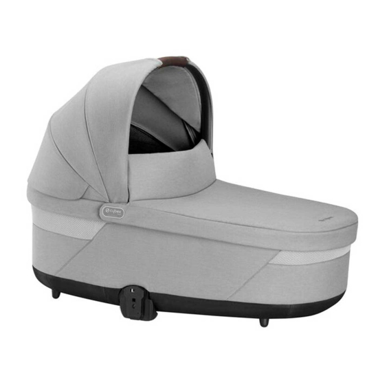 Cybex Cot S Liggedel Stone Grey i gruppen Barnevogner / Varemerker / Cybex / Cybex Talos S Lux hos Köpbarnvagn (CYBE524001341)