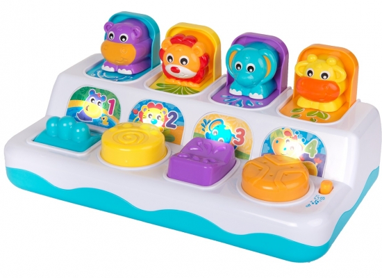 Playgro Music & Lights Pop Up i gruppen Leker / Babyleker 0-1 år / Aktivitetsleker hos Köpbarnvagn (PLGR9321104869944)