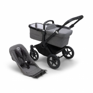 Bugaboo Donkey 5 Base Black/Grey Melange