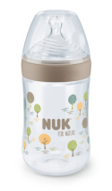 NUK for Nature Temperature Control Tåteflaske Silicon 260ml