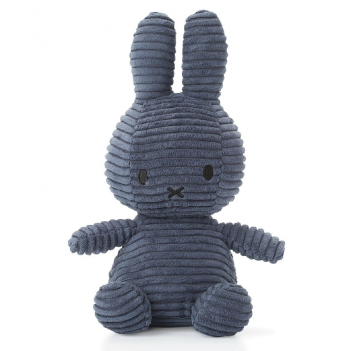 Miffy Kosedyr Corduroy 23 cm Blå i gruppen Leker / Leker fra 2 år / Bamser & myke dyr hos Köpbarnvagn (24182210)