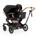 Emmaljunga 2024 NXT Twin 735 Ergo Søskenvogn Outdoor Black