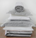 Vinter & Bloom Sengesett Sprinkelseng Herringbone Charcoal Grey