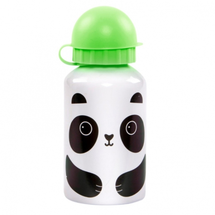 Sass & Belle Stålflaske 300 ml Panda i gruppen Babyutstyr / Spise & drikke / Matoppbevaring hos Köpbarnvagn (5055992724767)