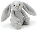 Jellycat Kosedyr Bashful Bunny Medium Lys Grå