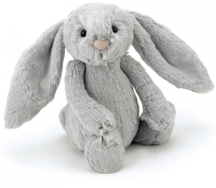 Jellycat Kosedyr Bashful Bunny Medium Lys Grå i gruppen Leker / Babyleker 0-1 år / Bamser & kosedyr hos Köpbarnvagn (670983073997)