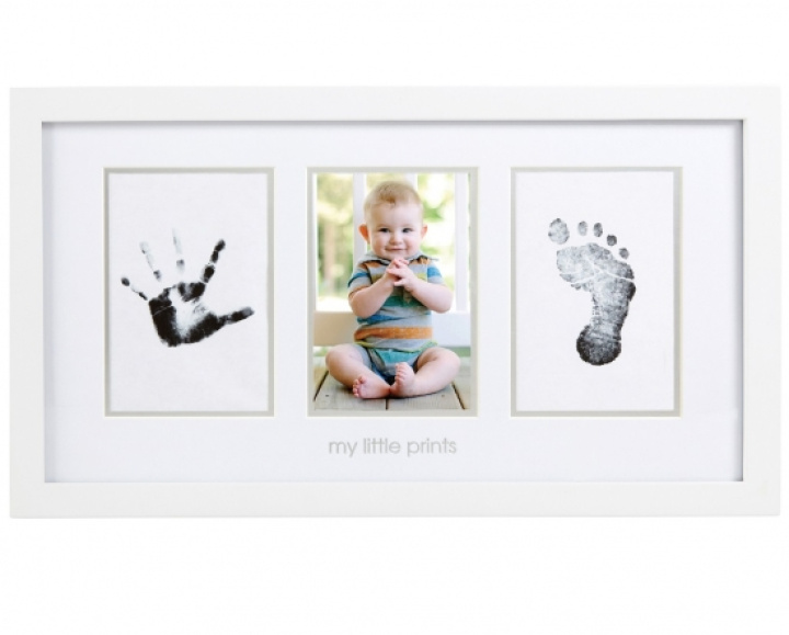 Pearhead Babyprints Fotoramme Hvit i gruppen Foreldre / Gavetips / Gave Nyfødt hos Köpbarnvagn (6989046300296)