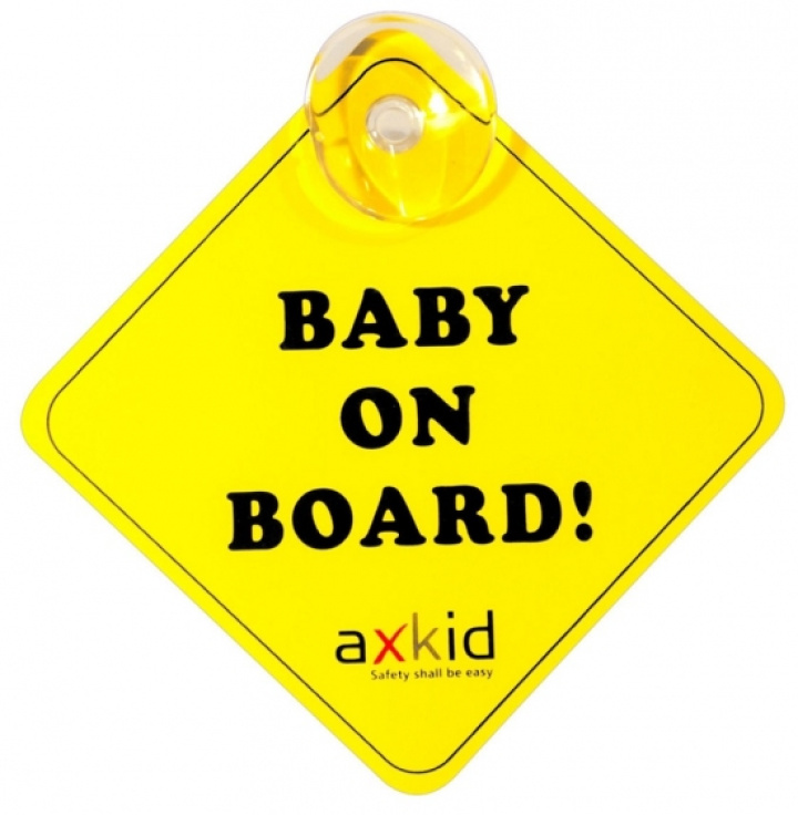 Axkid Skilt Baby On Board i gruppen Bilstoler / Tilbehør hos Köpbarnvagn (800507)