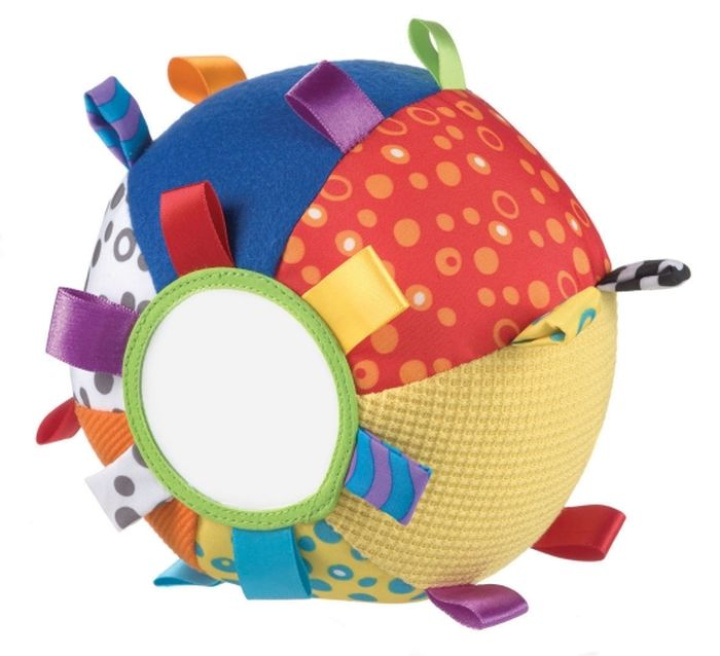 Playgro Loopy Loops Myk ball med speil i gruppen Leker / Babyleker 0-1 år / Aktivitetsleker hos Köpbarnvagn (9321104802712)