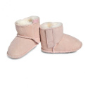 Mini Dreams Saueskinn tøffel baby Rosa 0-6 m