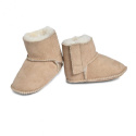 Mini Dreams Saueskinn tøffel baby Sand 0-6 m