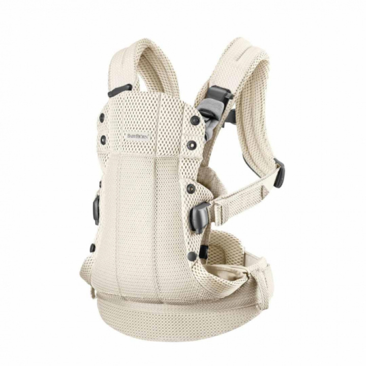 Babybjörn Bæresele HARMONY Air mesh Off White i gruppen Foreldre / Bæreseler & Bæresjaler / Bæreseler hos Köpbarnvagn (BABJ088088)