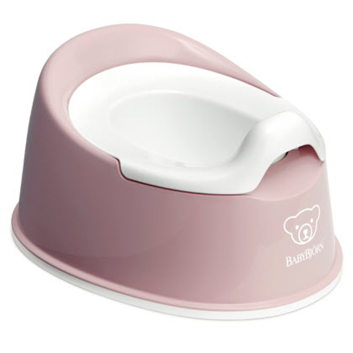 BabyBjörn Smart Potte Powder Pink i gruppen Babyutstyr / Baderom og utstyr / Potter & toalettseten hos Köpbarnvagn (BABJ7317680512642)