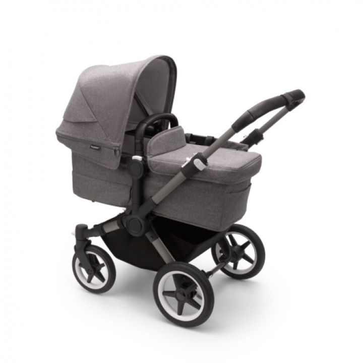 Bugaboo Donkey 5 Mono Graphite / Grey Melange i gruppen Barnevogner / Varemerker / Bugaboo hos Köpbarnvagn (BUBO100000001)