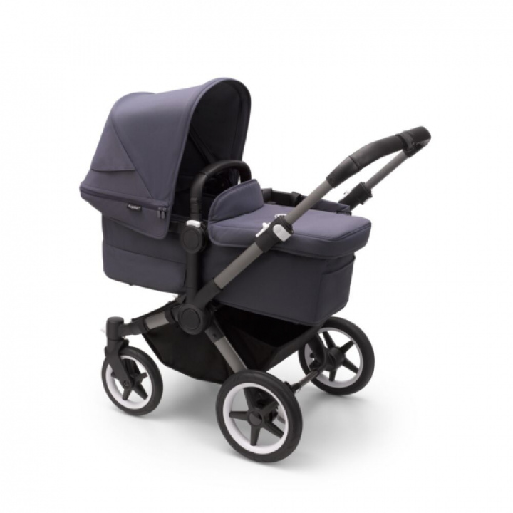 Bugaboo Donkey 5 Mono Graphite / Stormy Blue i gruppen Barnevogner / Varemerker / Bugaboo / Bugaboo Donkey 5 hos Köpbarnvagn (BUBO100000003)