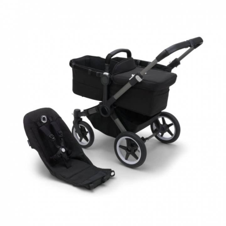 Bugaboo Donkey 5 Base Graphite/Midnight Black i gruppen Barnevogner / Varemerker / Bugaboo / Bugaboo Donkey 5 hos Köpbarnvagn (BUBO100002030)