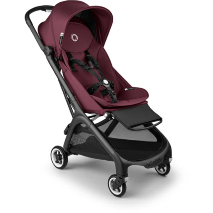 Bugaboo Butterfly Black/Dark Cherry i gruppen Barnevogner / Varemerker / Bugaboo / Bugaboo Butterfly hos Köpbarnvagn (BUBO100025046)