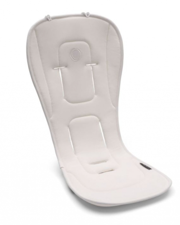 Bugaboo Dual Comfort Sittepute Fresh White i gruppen Barnevogner / Tilbehør / Sitteunderlag hos Köpbarnvagn (BUBO100038010)