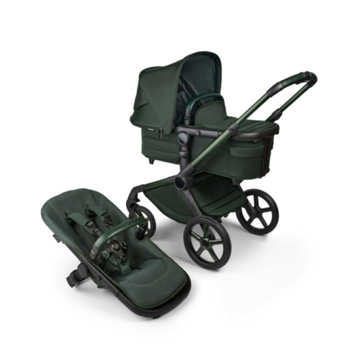 Bugaboo Fox 5, Noir Limited Edition MIDNIGHT GREEN i gruppen Barnevogner / Varemerker / Bugaboo / Bugaboo Noir hos Köpbarnvagn (BUBO100051087)