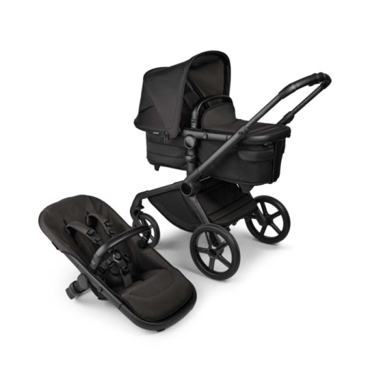 Bugaboo Fox 5, Noir Limited Edition BLACK MOONLIGHT i gruppen Barnevogner / Varemerker / Bugaboo / Bugaboo Noir hos Köpbarnvagn (BUBO100051094)