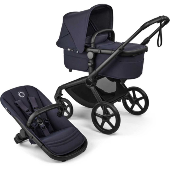 Bugaboo Fox 5 Renew Black/Deep Indigo i gruppen Barnevogner / Varemerker / Bugaboo / Bugaboo Fox 5 hos Köpbarnvagn (BUBO100051129)