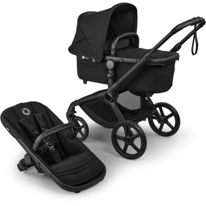 Bugaboo Fox 5 Renew Black/Heritage Black i gruppen Barnevogner / Varemerker / Bugaboo / Bugaboo Fox 5 hos Köpbarnvagn (BUBO100051131)