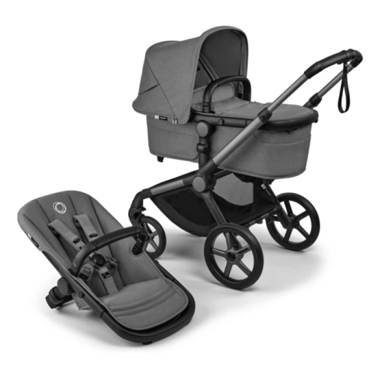 Bugaboo Fox 5 Renew Graphite/Moon Grey i gruppen Barnevogner / Varemerker / Bugaboo / Bugaboo Fox 5 hos Köpbarnvagn (BUBO100051133)