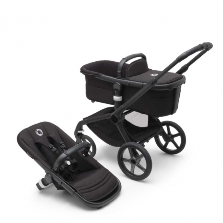 Bugaboo Fox 5 Base Black/Midnight Black i gruppen Barnevogner / Varemerker / Bugaboo / Bugaboo Fox 5 hos Köpbarnvagn (BUBO100052001)