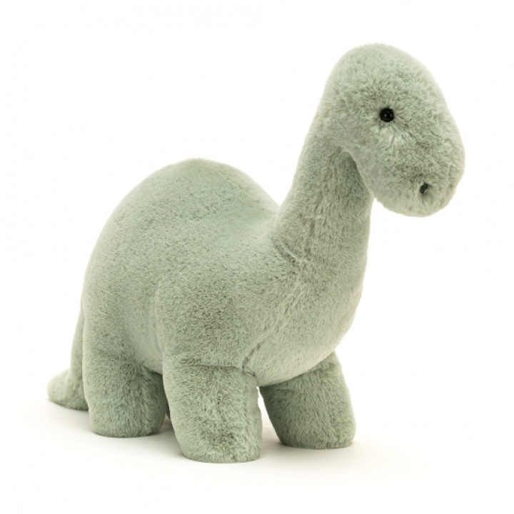 Fossilly Brontosaurus Jellycat i gruppen Leker / Leker fra 2 år / Bamser & myke dyr hos Köpbarnvagn (JECAFOS2B)