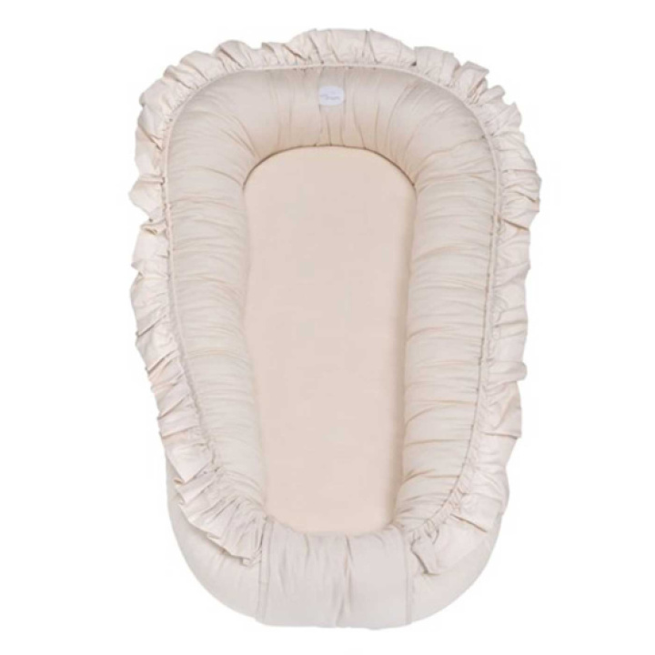 Mini Dreams Babynest Volang Beige i gruppen Barnerommet / Sengetilbehør / Babynest hos Köpbarnvagn (MIDR2050-03)