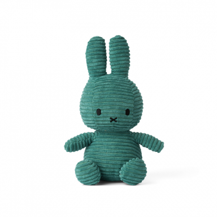 Miffy Kosedyr Corduroy 23 cm Grøn i gruppen Leker / Leker fra 2 år / Bamser & myke dyr hos Köpbarnvagn (MY246)