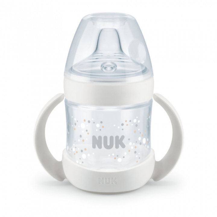 NUK Tutekopp Nature Sense 150 ml hvit i gruppen Babyutstyr / Spise & drikke hos Köpbarnvagn (NUKN215345)