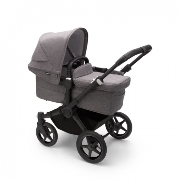 Bugaboo Donkey 5 Mono Black/Grey Melange i gruppen Barnevogner / Varemerker / Bugaboo / Bugaboo Donkey 5 hos Köpbarnvagn (PKTbdonkey11)