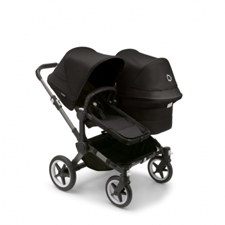 Bugaboo Donkey 5 Duo Graphite/Midnight Black i gruppen Barnevogner / Varemerker / Bugaboo / Bugaboo Donkey 5 hos Köpbarnvagn (PKTbdonkey13)