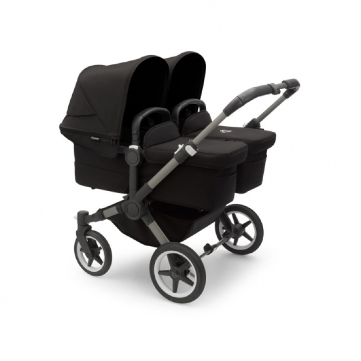 Bugaboo Donkey 5 Twin Graphite/Midnight Black i gruppen Barnevogner / Varemerker / Bugaboo / Bugaboo Donkey 5 hos Köpbarnvagn (PKTbdonkey14)