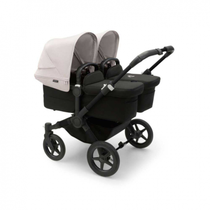 Bugaboo Donkey 5 Twin Black/Misty White i gruppen Barnevogner / Varemerker / Bugaboo / Bugaboo Donkey 5 hos Köpbarnvagn (PKTbdonkey15)