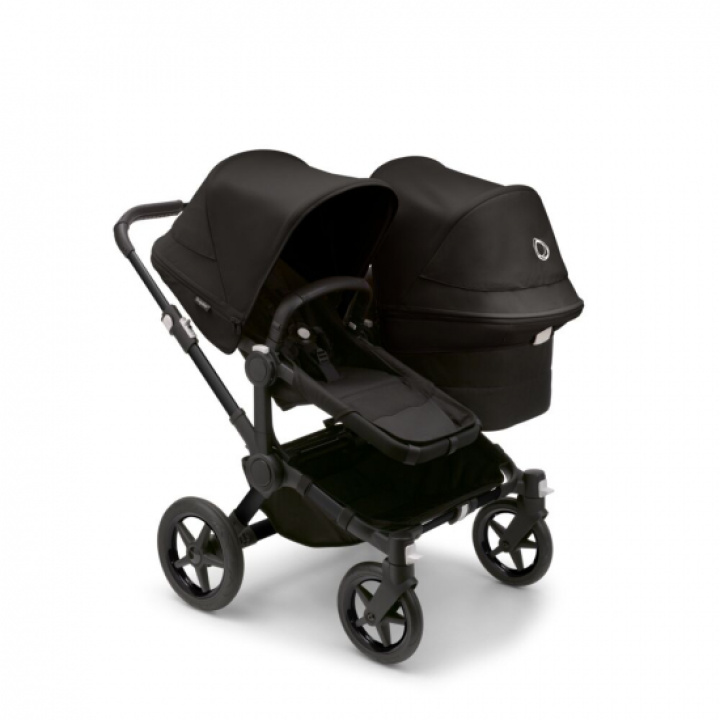 Bugaboo Donkey 5 Duo Black/Midnight Black i gruppen Barnevogner / Varemerker / Bugaboo / Bugaboo Donkey 5 hos Köpbarnvagn (PKTbdonkey1)