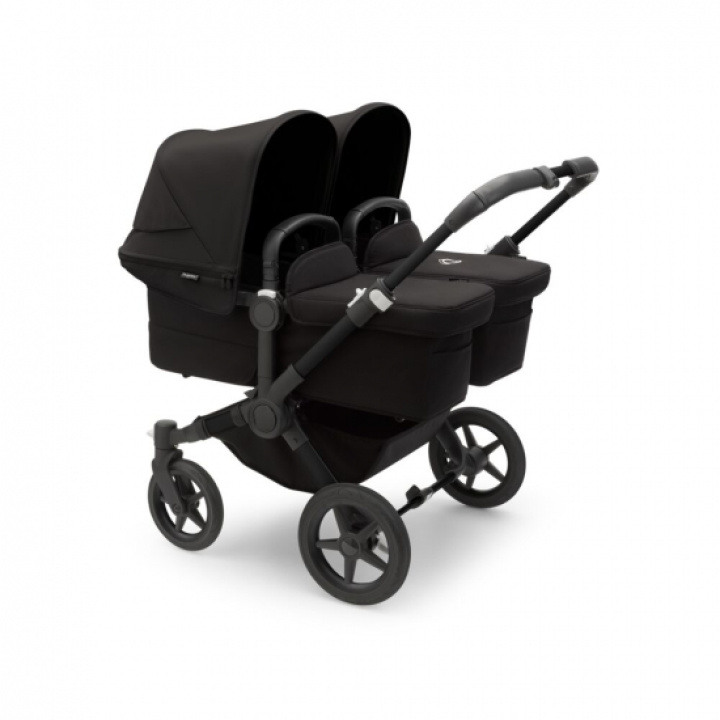 Bugaboo Donkey 5 Twin Black/Midnight Black i gruppen Barnevogner / Varemerker / Bugaboo / Bugaboo Donkey 5 hos Köpbarnvagn (PKTbdonkey5)