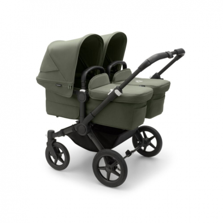 Bugaboo Donkey 5 Twin Black/Forest Green i gruppen Barnevogner / Varemerker / Bugaboo / Bugaboo Donkey 5 hos Köpbarnvagn (PKTbdonkey7)