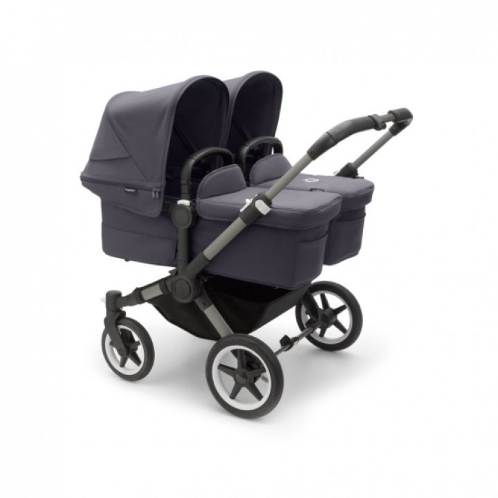 Bugaboo Donkey 5 Twin Graphite/Stormy Blue i gruppen Barnevogner / Varemerker / Bugaboo / Bugaboo Donkey 5 hos Köpbarnvagn (PKTbdonkey8)