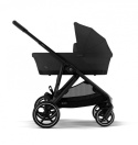 Cybex Gazelle S Søskenvogn Moon Black