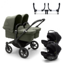 Bugaboo Donkey 5 Twin Ink. Bugaboo Turtle Air